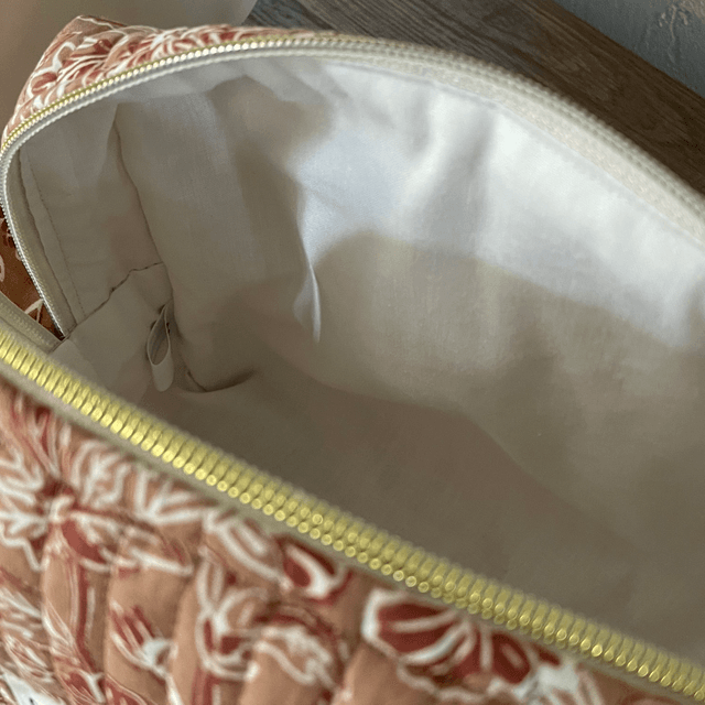 Trousse de toilette matelassée Sienna