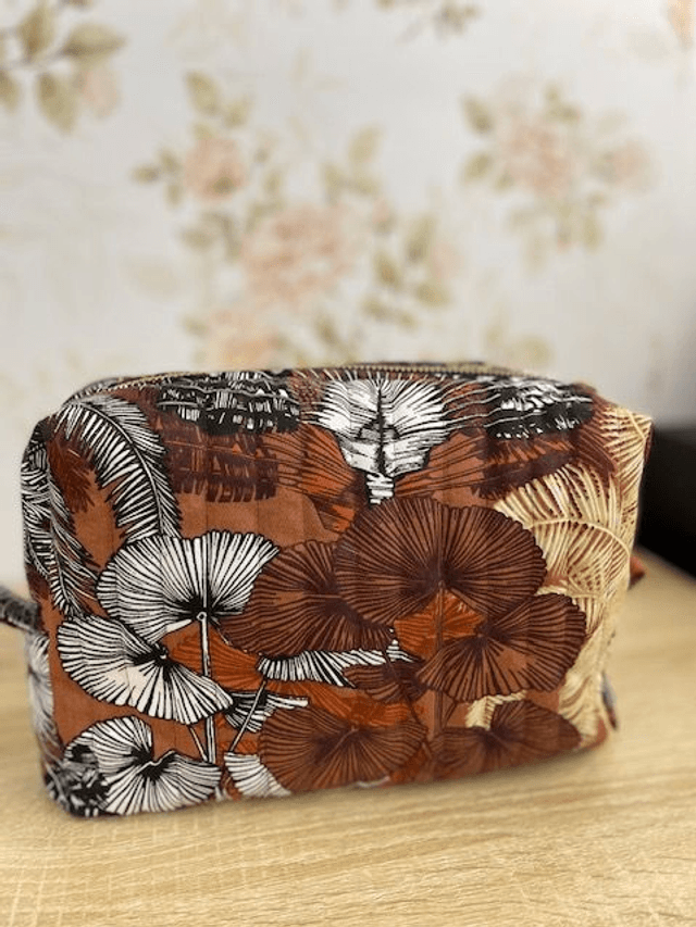 Trousse de toilette matelassée Eden