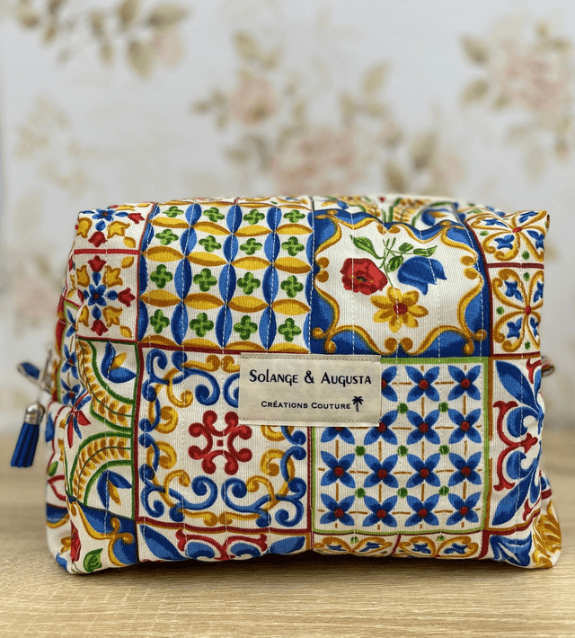 Trousse de toilette matelassée Graziella