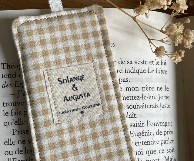 Housse de livres matelassée Anisa 