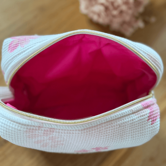 Trousse de toilette florale 