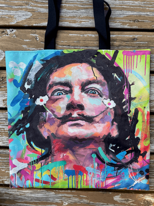 Tote bag Dali